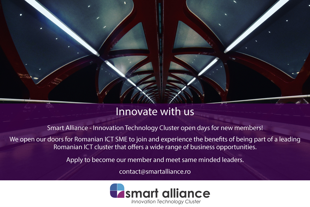 Smart Alliance Innovation Technology Cluster își redeschide porțile pentru membri noi