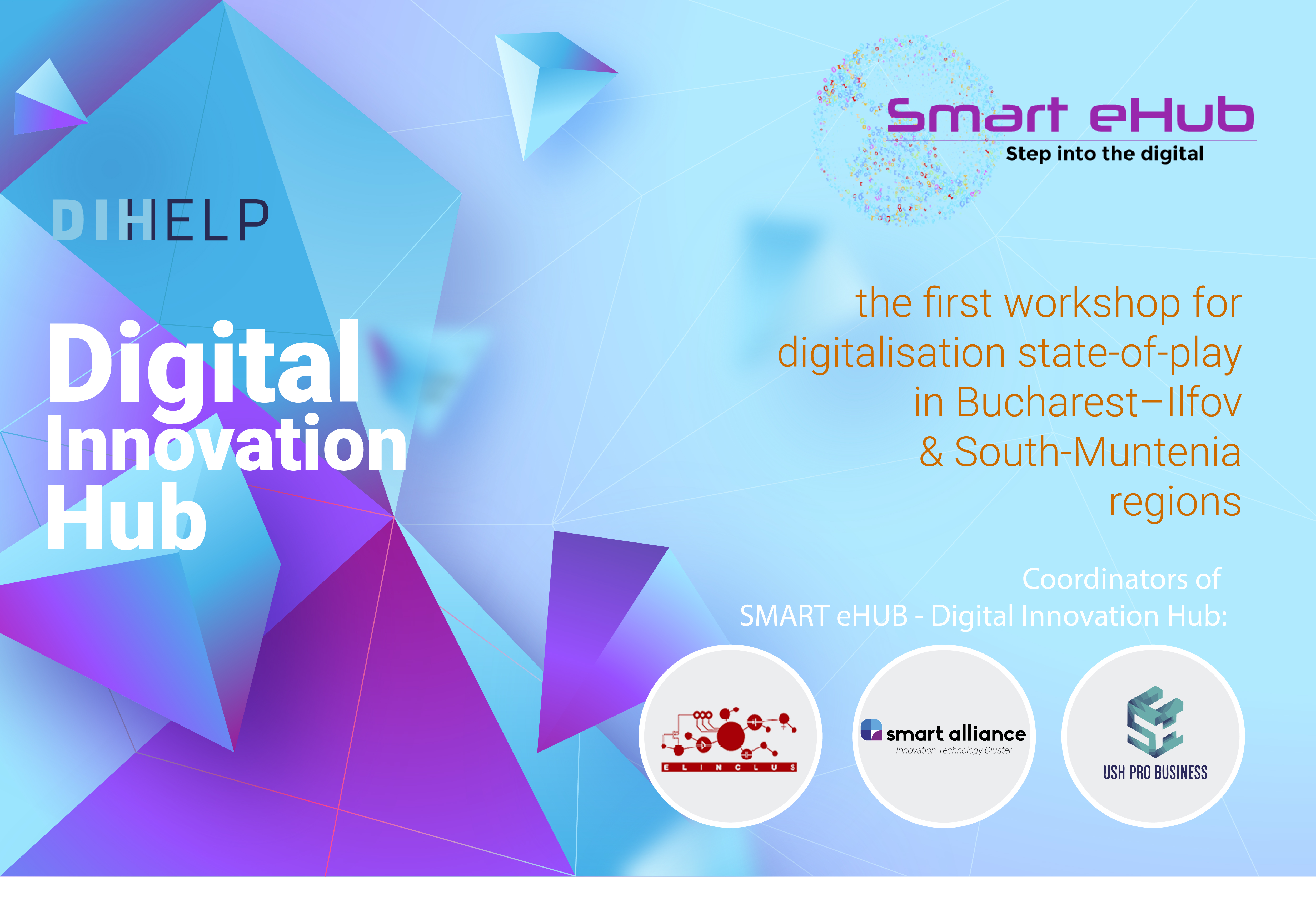 Road to a profitable success. Smart eHUB and DIHELP Academy workshop on regional digitalisation