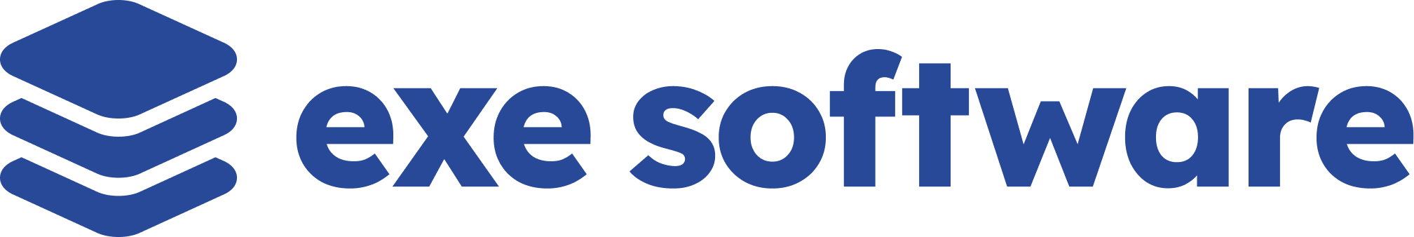 logo blue exe software